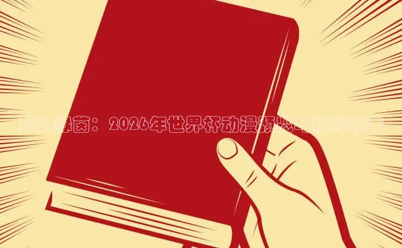 梦幻绿茵：2026年世界杯动漫预览与精彩预告